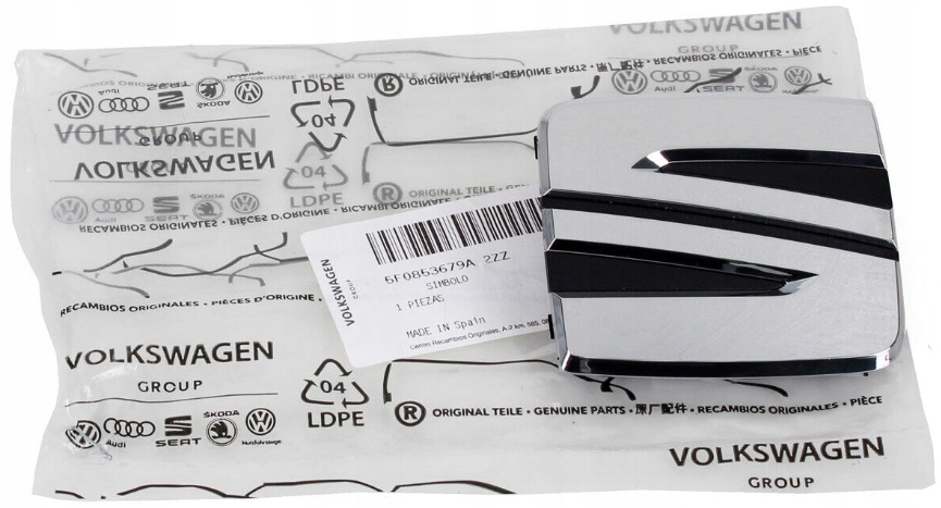 EMBLEMAT PRZEDNI SEAT LEON III 2013-2016 ORYGINAŁ