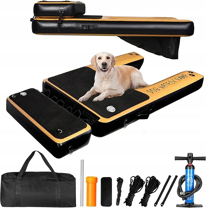 Levně Vodní rampa pro psy nafukovací DiDiBirDi