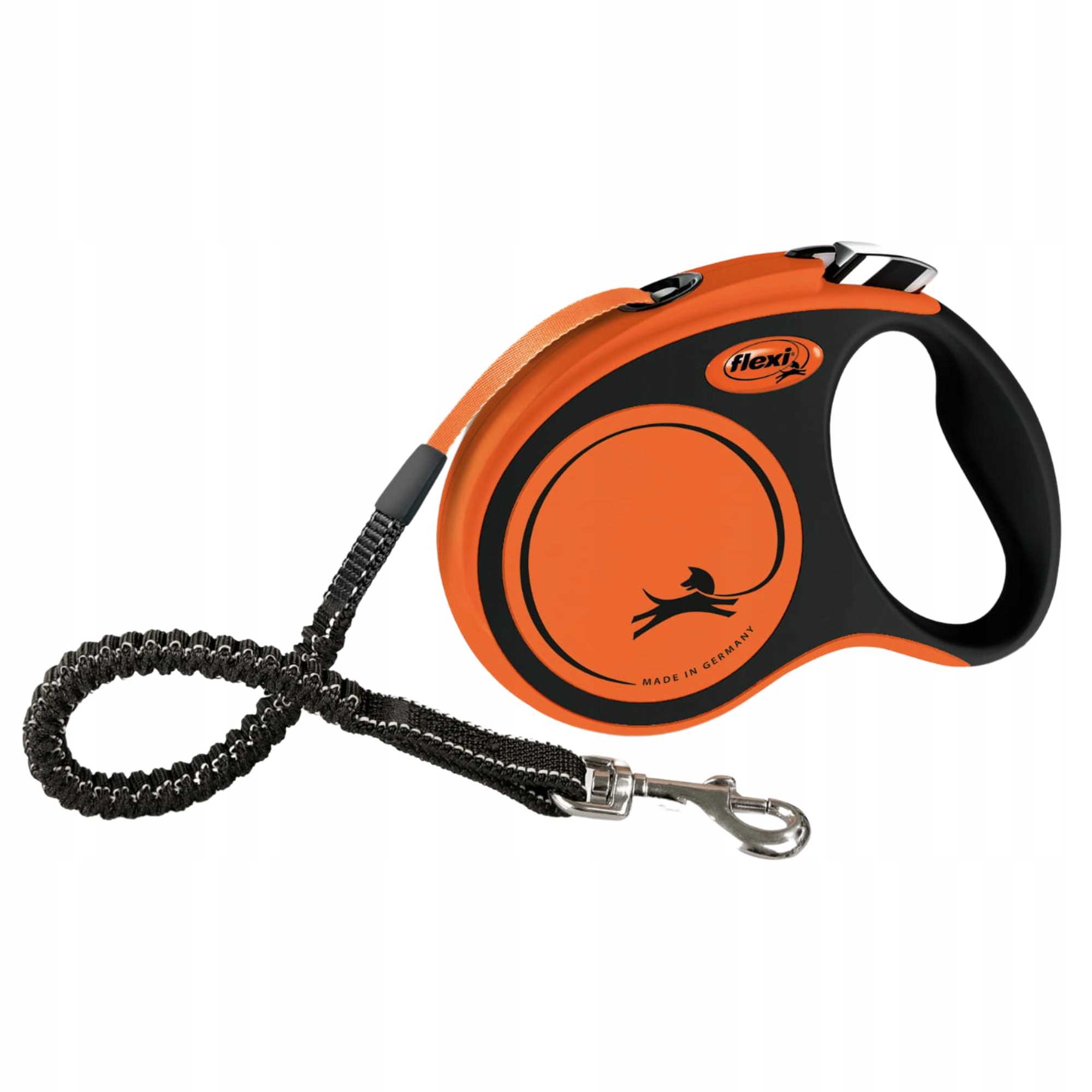 Levně Vodítko pro psa Flexi Xtreme, páska, oranžové, vel. S, 5 m, 20 kg