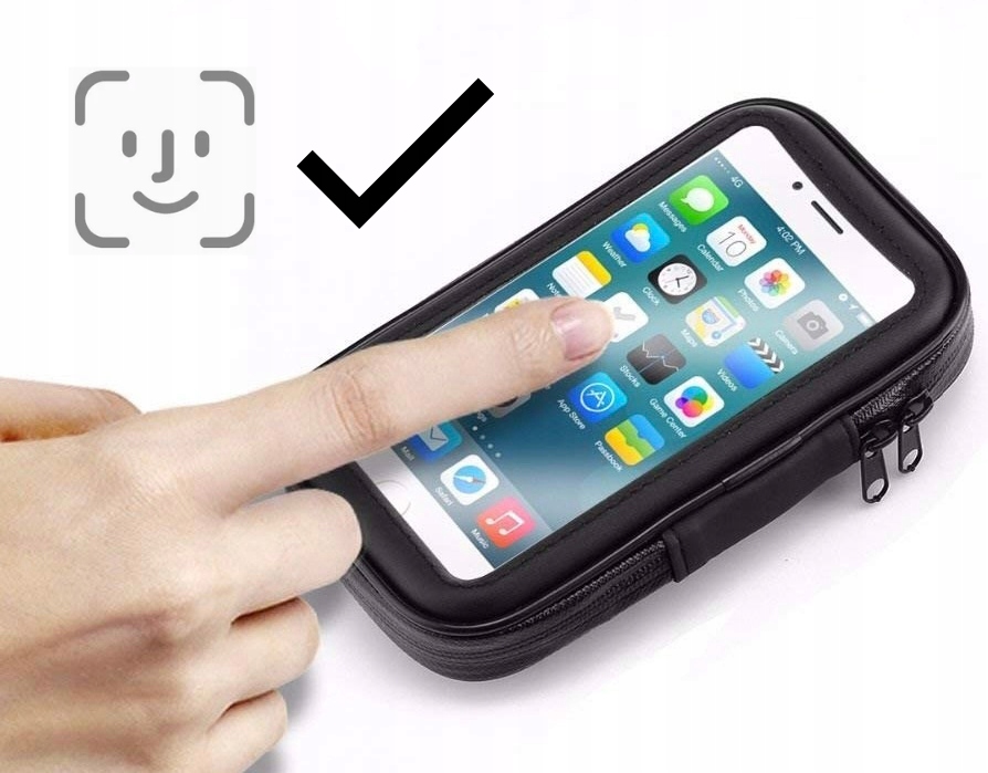UCHWYT NA TELEFON MOTOCYKLOWY STABILNY POKROWIEC Model UCH ESTIPRO