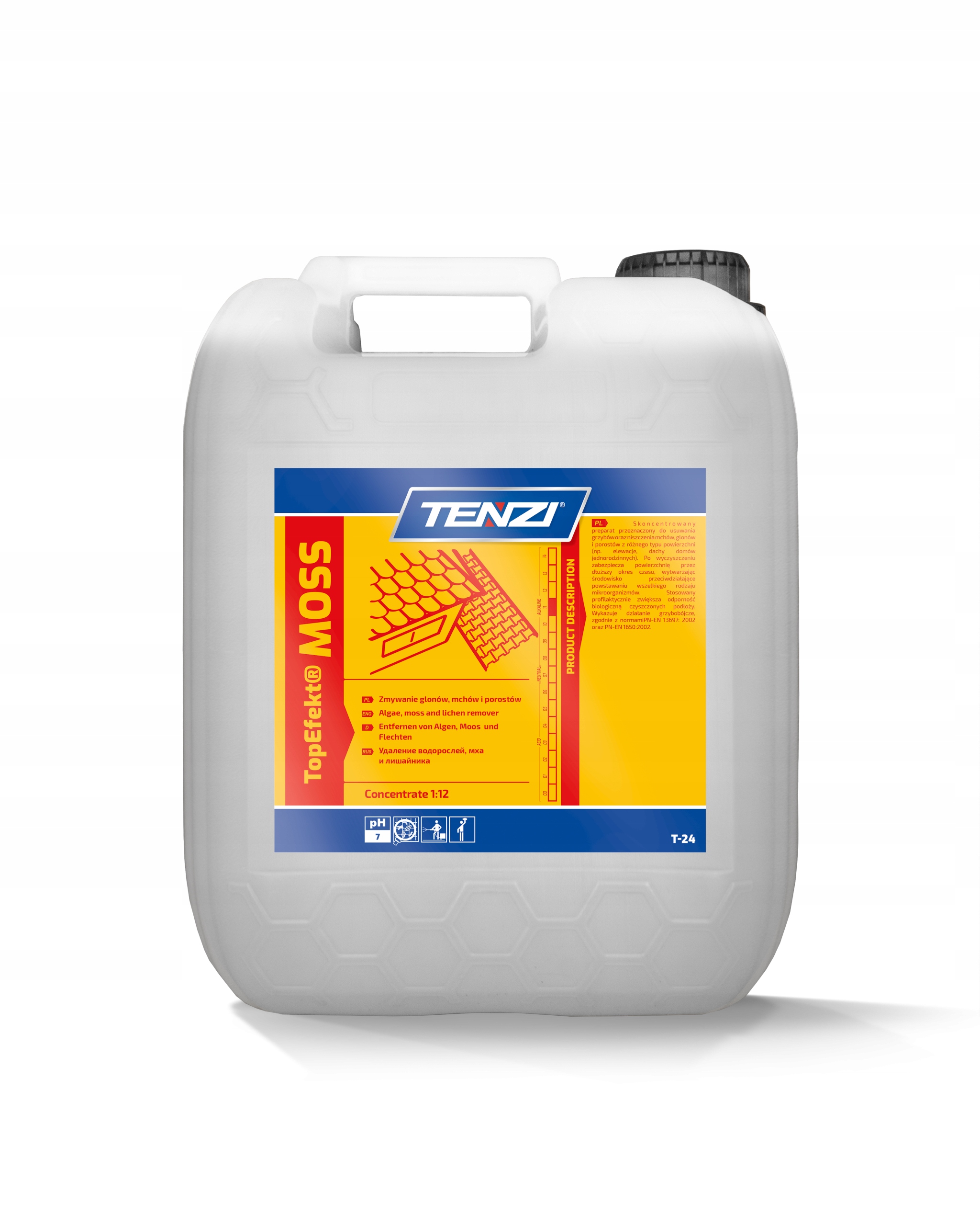 

Tenzi Moss na mech glony porosty zielony nalot 5L