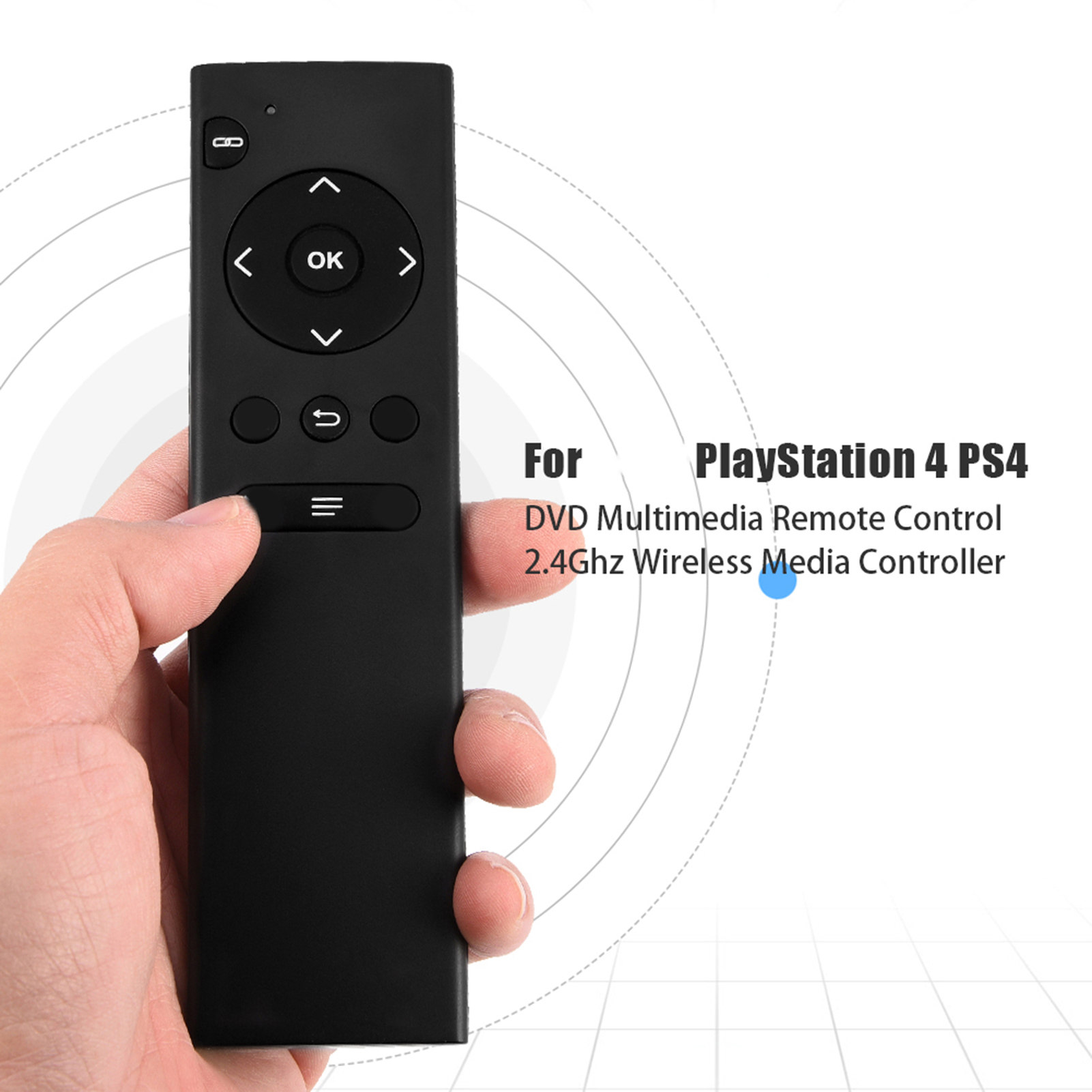 Dla Sony PlayStation 4 PS4 DVD Multimedia Pilot Control 2,4 GHz X0