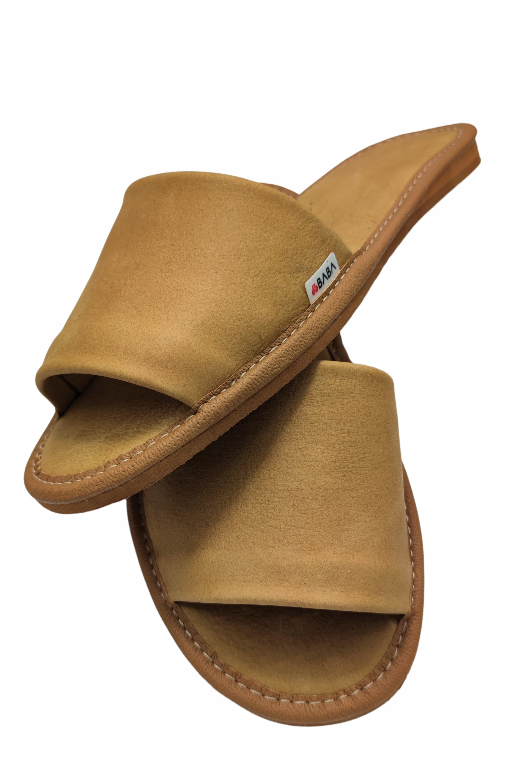 KLAPKI SKÓRZANE DAMSKIE Marka BABA