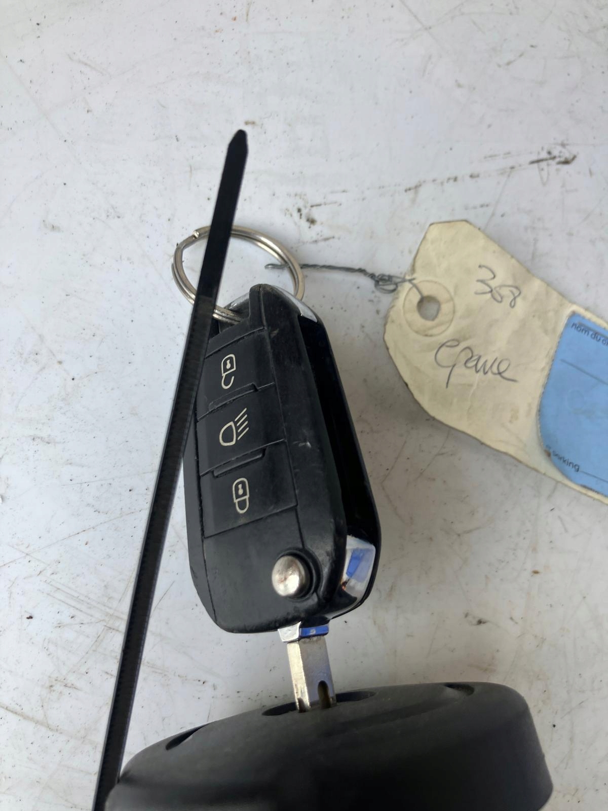 Allumage Insert WLEWKA Clé PEUGEOT 308 T9