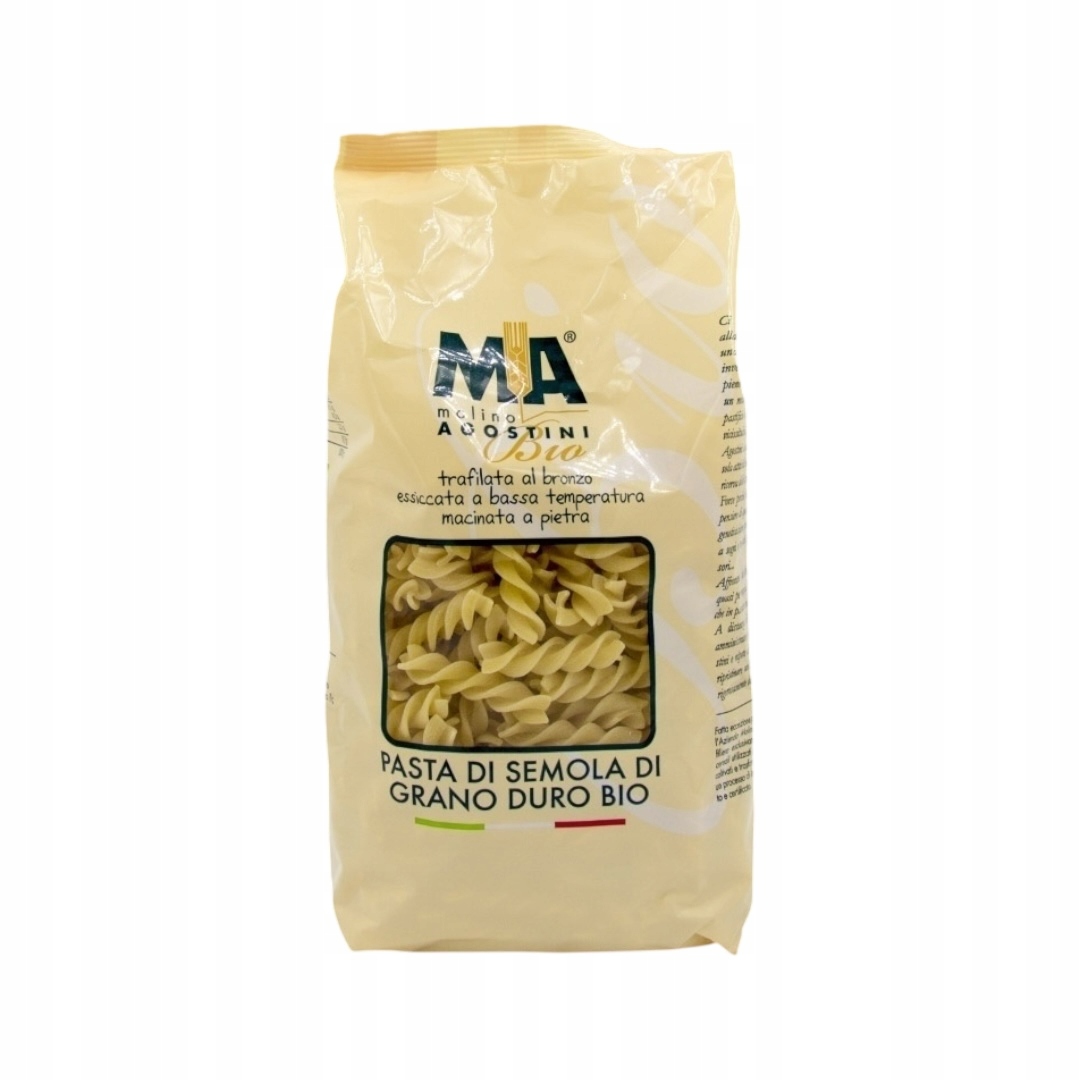 Levně Těstoviny Fusilli Bio 500 g – velkoobchodní nabídka pro restaurace (12 ks)