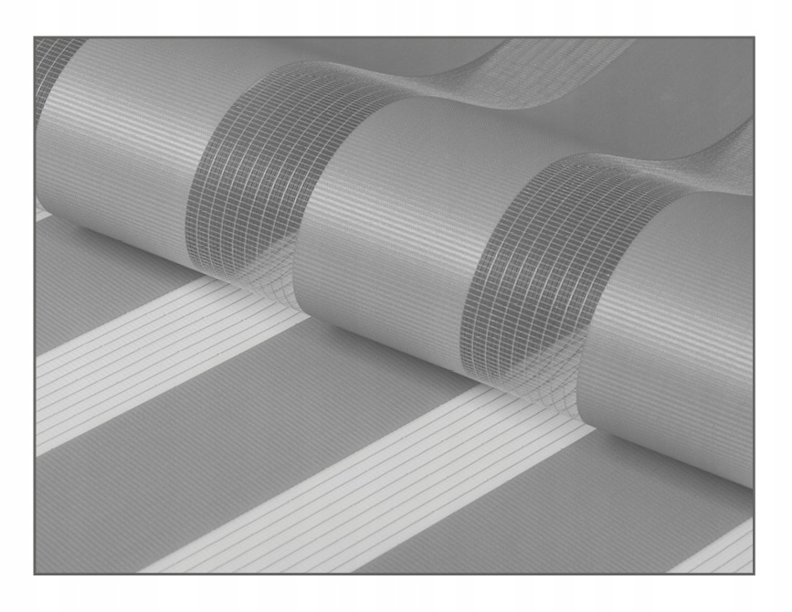 ROLETA ROLETY DZIEŃ NOC W KASECIE ALUMINIOWEJ Z PROWADNICAMI NA WYMIAR RENA Długość 150 cm