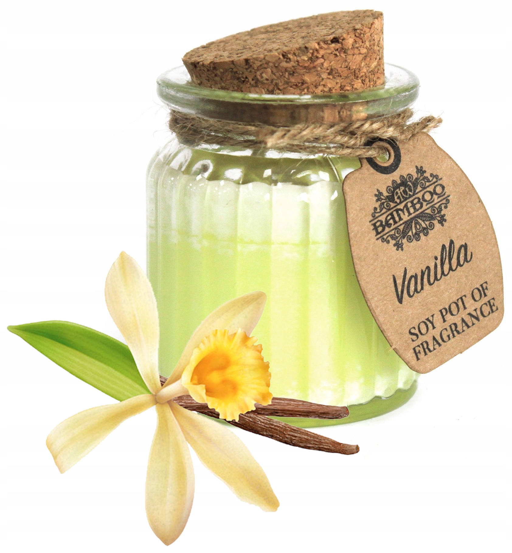 

Świeca W Szkle zapachowa Sojowa świeczka Wanilia