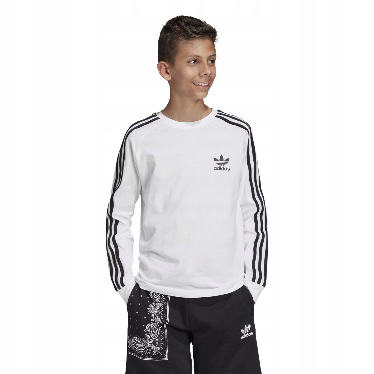 

Koszulka juniorska Adidas długi rękaw DW9298 134