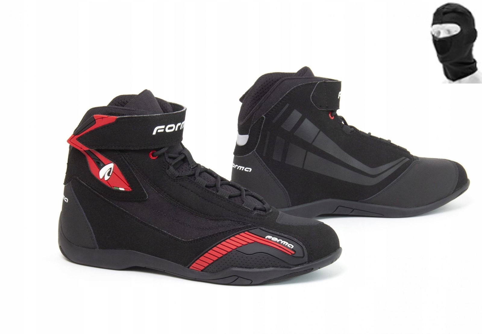 FORMA BUTY GENESIS CZARNO-CZERWONE 45