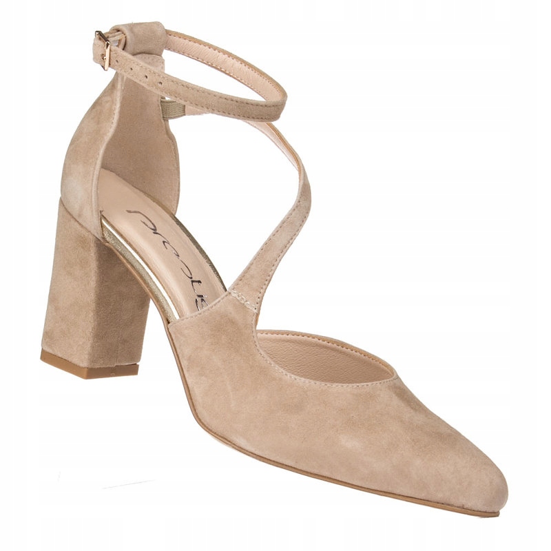 

Sandały Prestige 2103OB zamsz beż r. 38