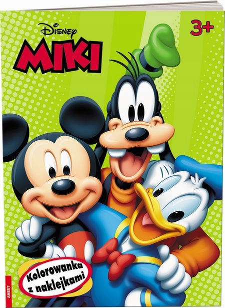 

Disney Miki Kolorowanka z naklejkami NA-9108 Kd