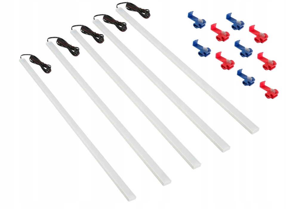 Led Osvětlení Do Automobilu Do Kabiny Pro Busa 5x100CM 12V do auta autobusové