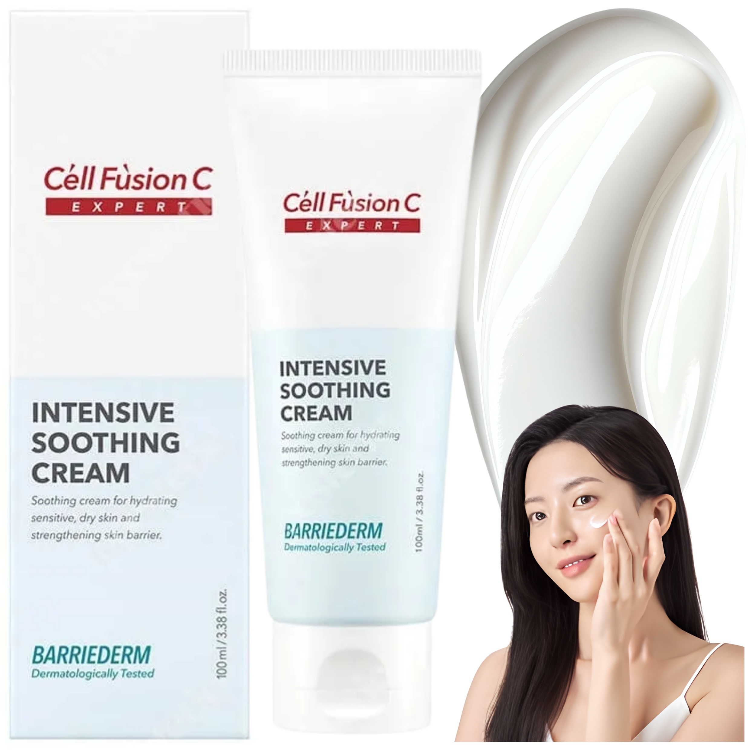 Cell Fusion C Krem do Twarzy Expert Intensive Soothing Cream Kojący 100ml