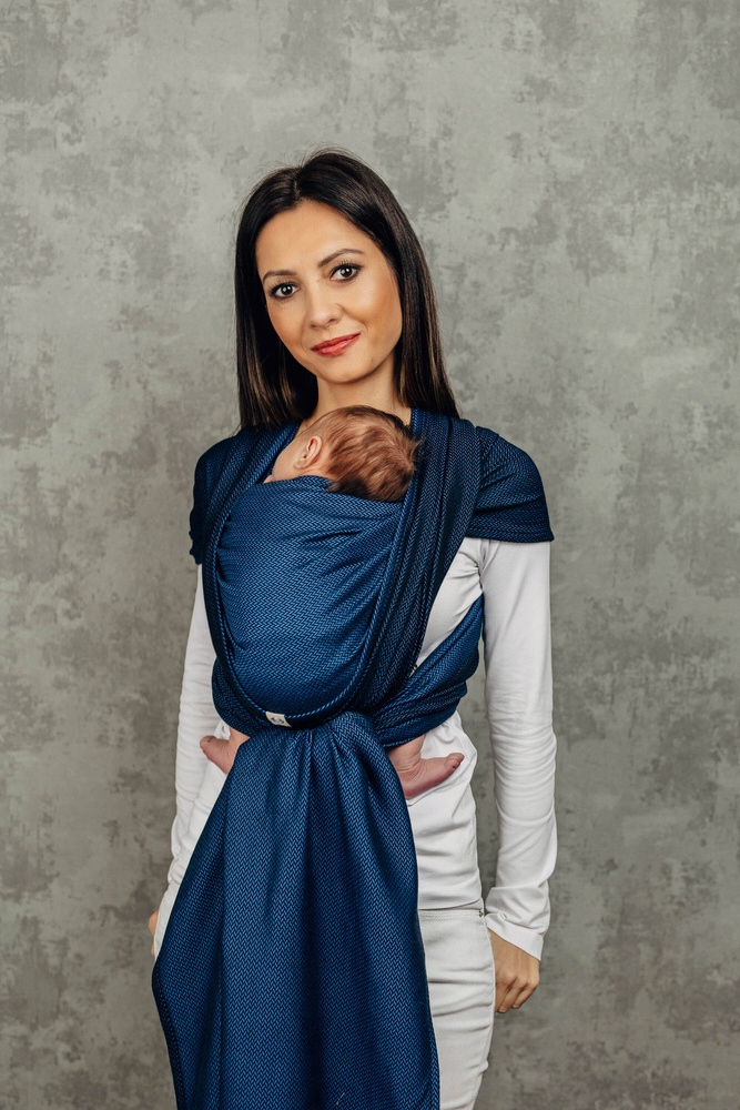 Chusta tkana Lenny Lamb - Kobalt Marka Lennylamb