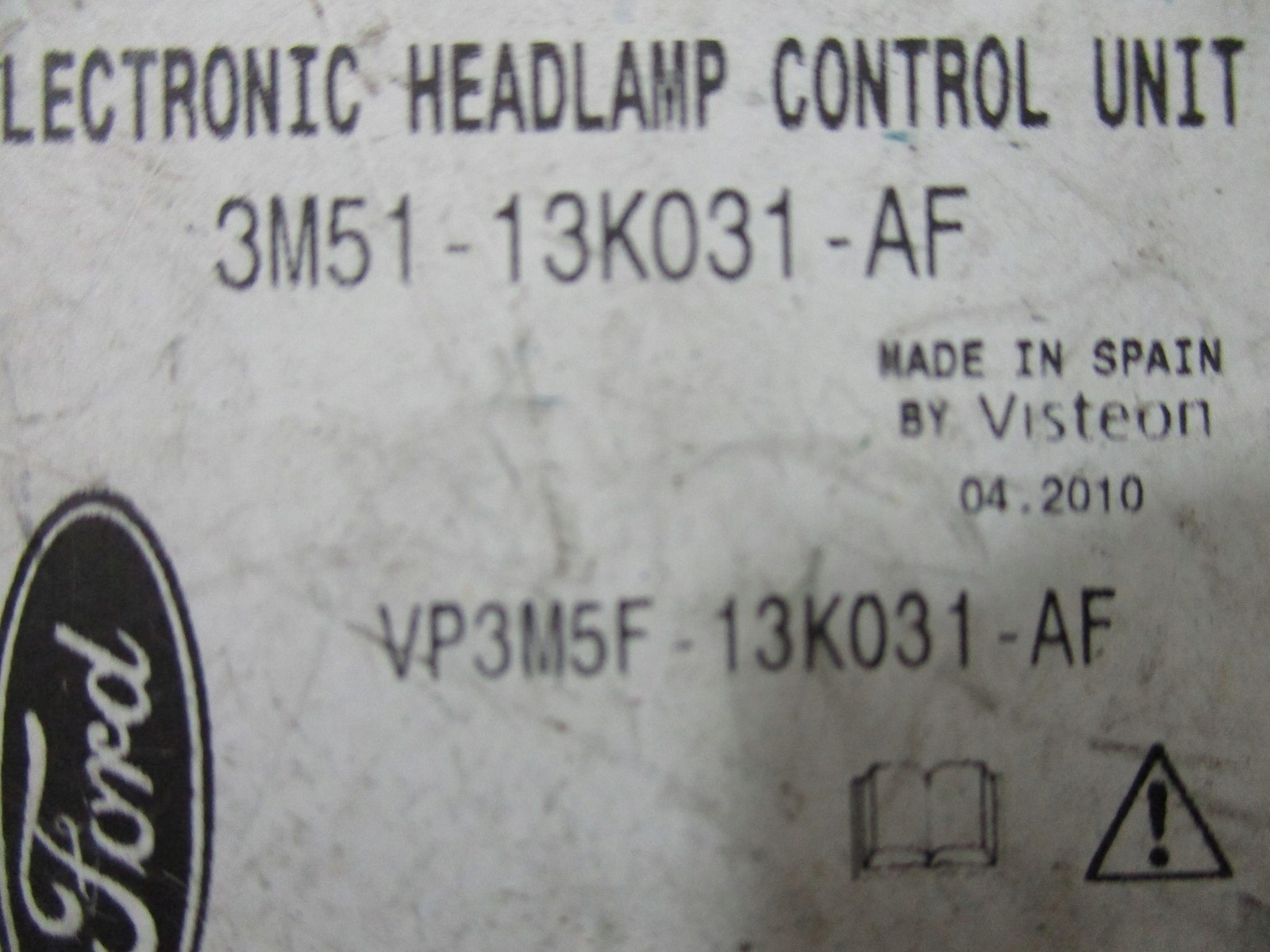 Moduł sterownik świateł Ford Focus 3M51-13K031-AF Producent części Inny