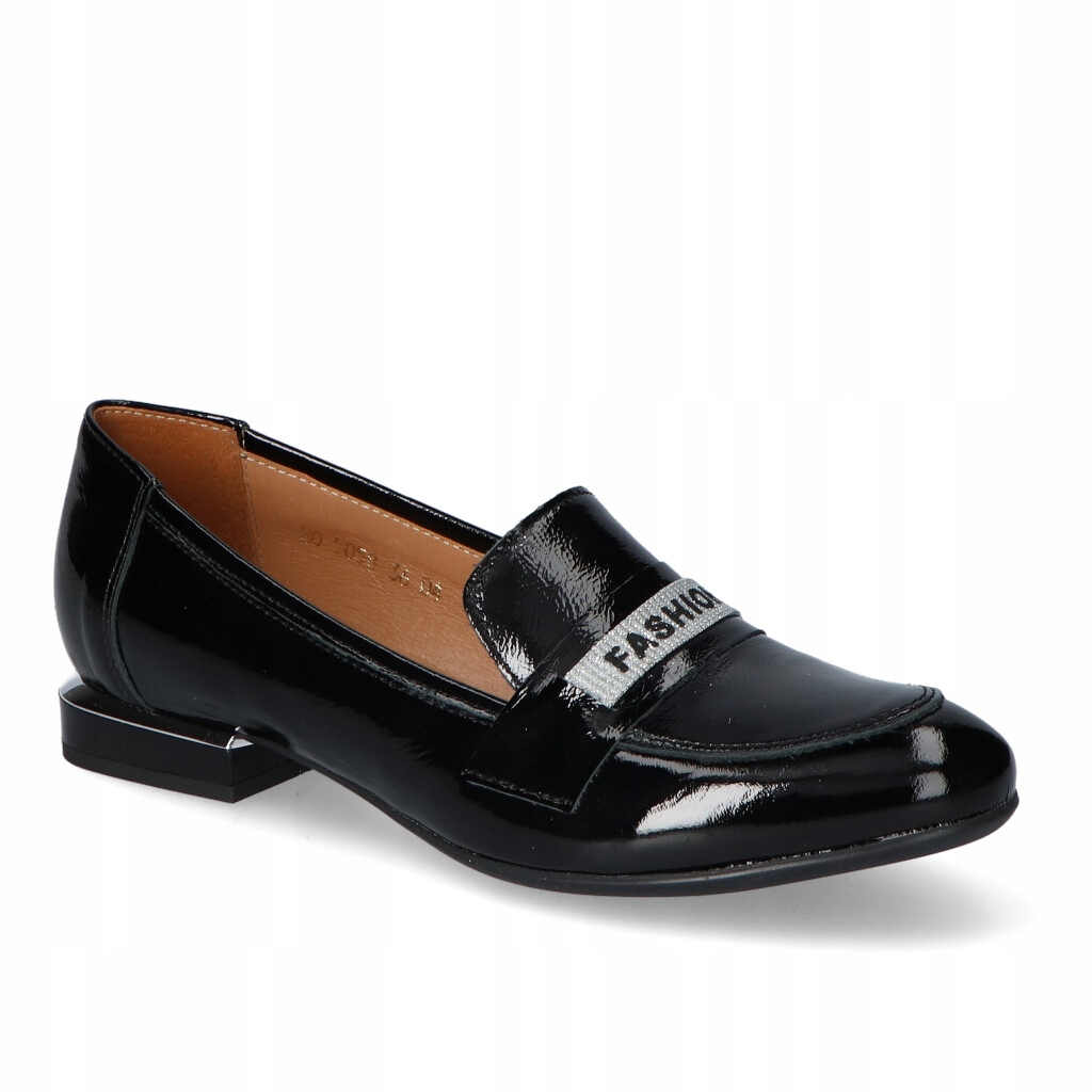 Polobotky Gamis 5058/A128+Stříbro Černý lak