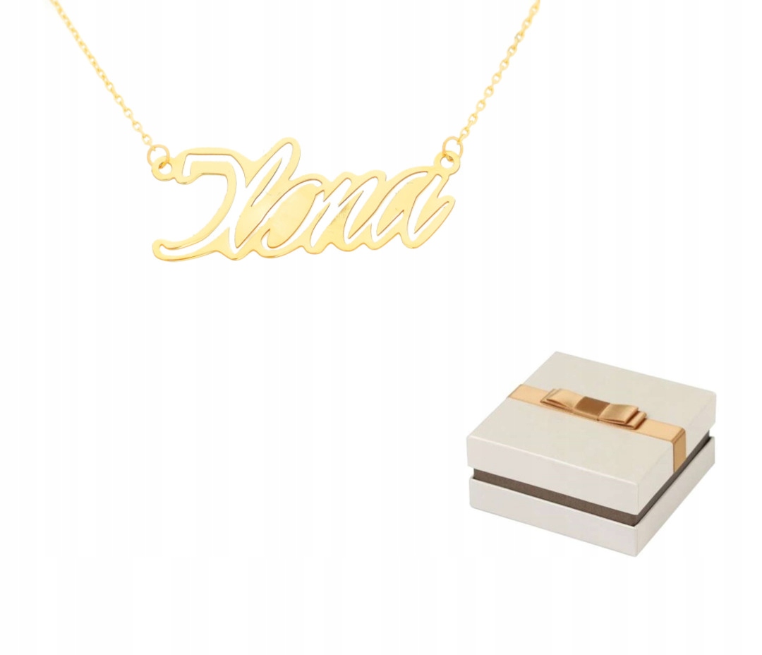 Zlato 585 Zlatý náhrdelník Jméno Ilona 14 karátů ZN41