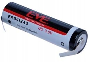 Baterie ER341245 Eve 3.6V DD SL-2790 plechová