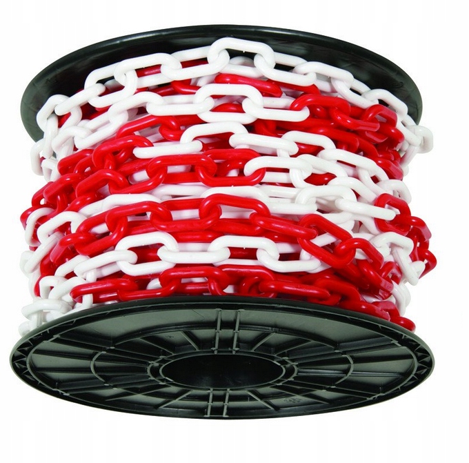 Łańcuch plastikowy PCV 6mm 25 metrów bieżących
