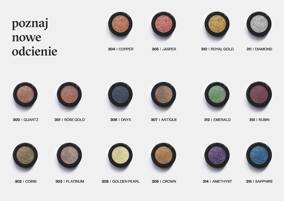 PAESE CIEŃ FOLIOWY DO POWIEK EFEKT FOLII _ 308 Produkt wodoodporny nie