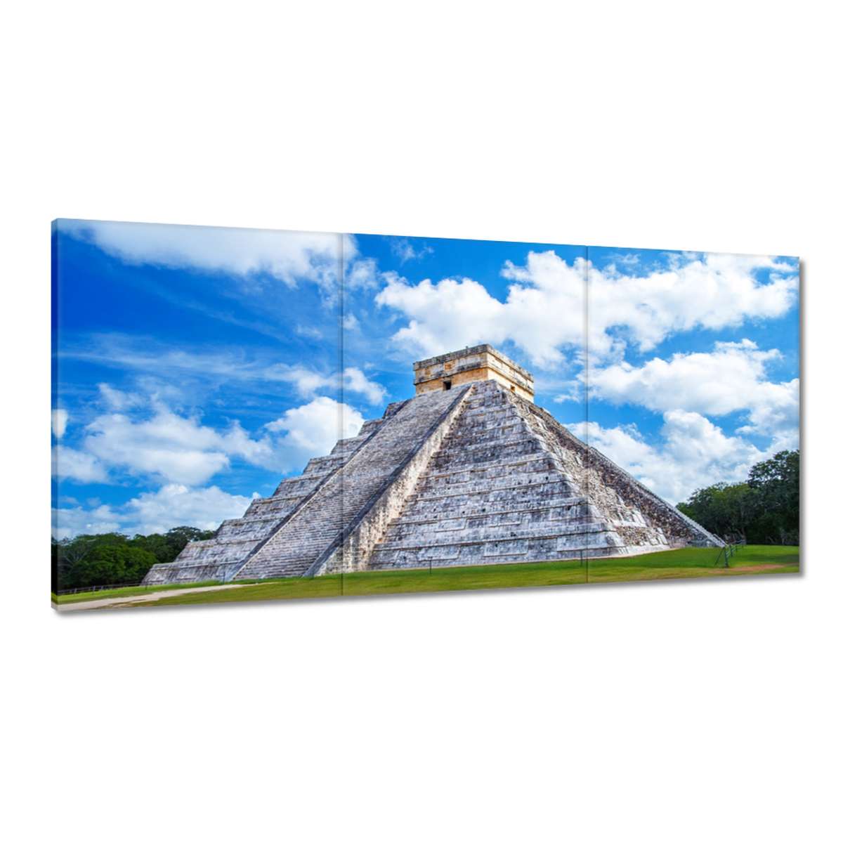 Obrazy 180x90 Pyramída Kukulkana Mexiko