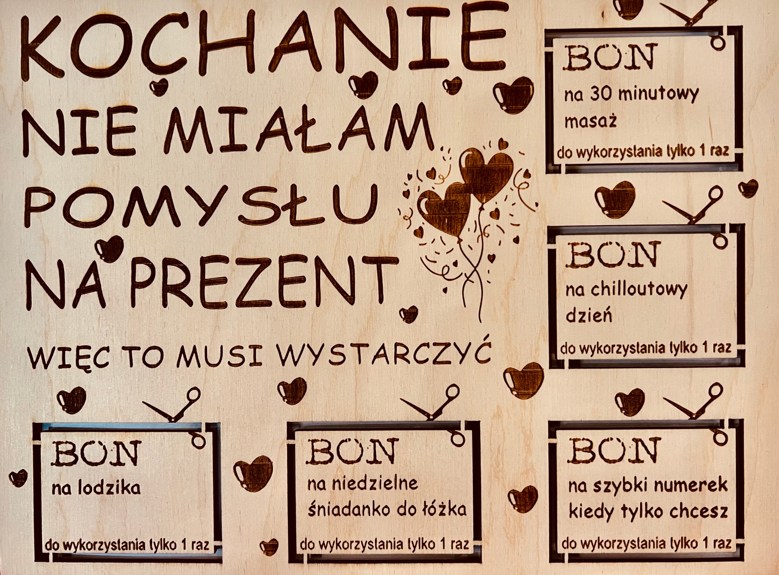 

Pomysł na prezent, urodziny, imieniny, walentynki