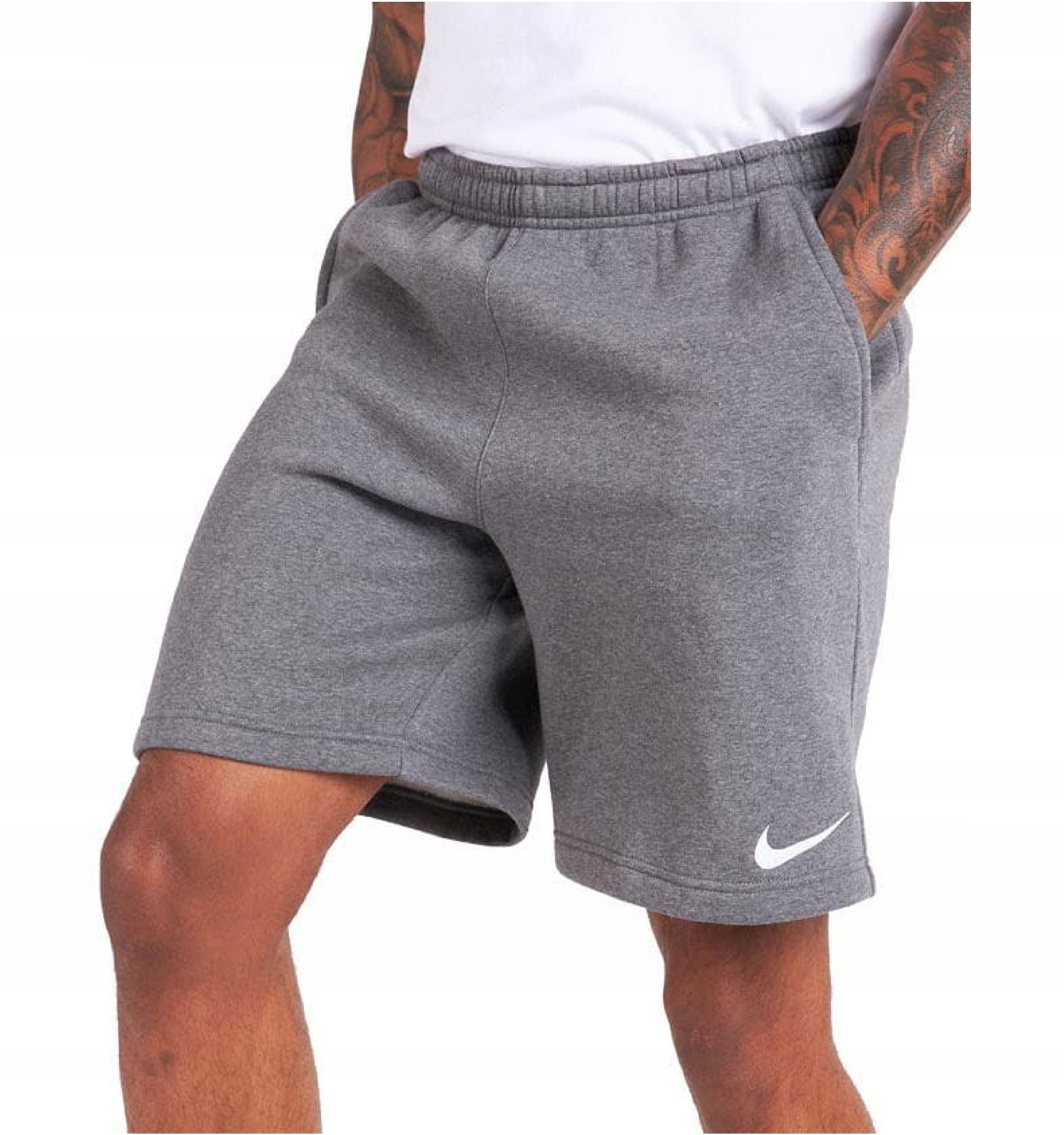 Kraťasy Nike bavlněné šedé XL 188 cm