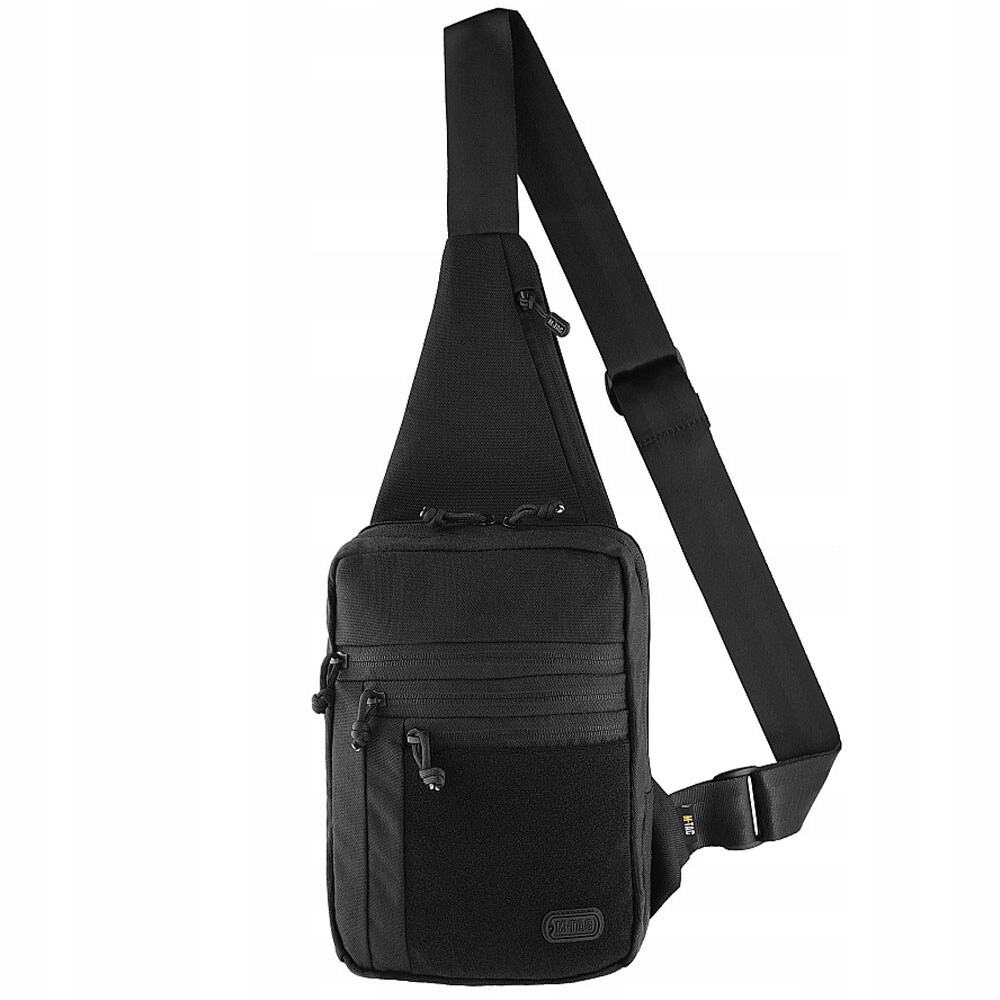 Taška na pistoli přes rameno, brašna M-Tac Gen. IV se suchým zipem černá