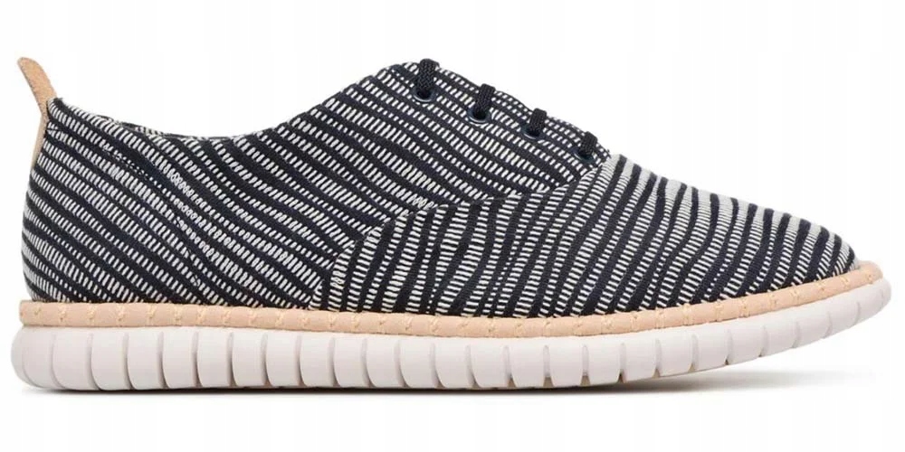 Clarks Dámské polobotky Mzt Blithe velikost 37,5 tmavě modré, látkové