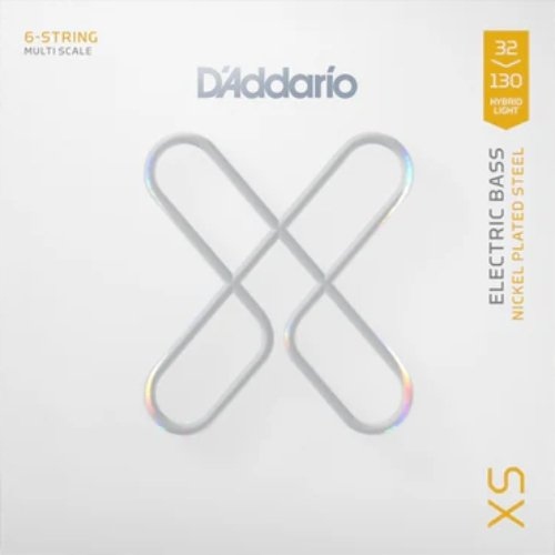 Struny D'addario Xsb Nickel Wound Ms (32-130) 6str