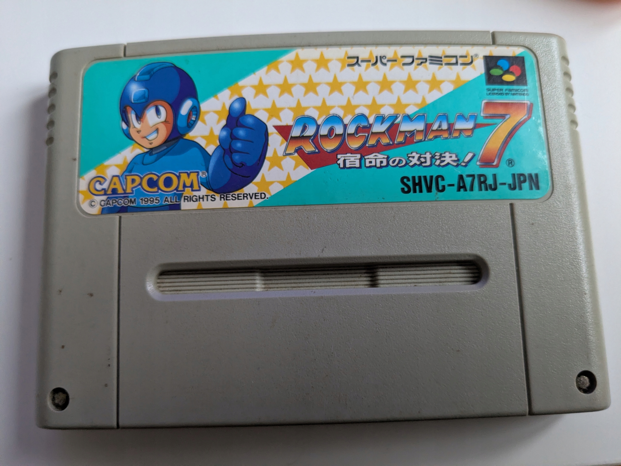 Rockman 7 - Nintendo Super Famicom NTSC-J