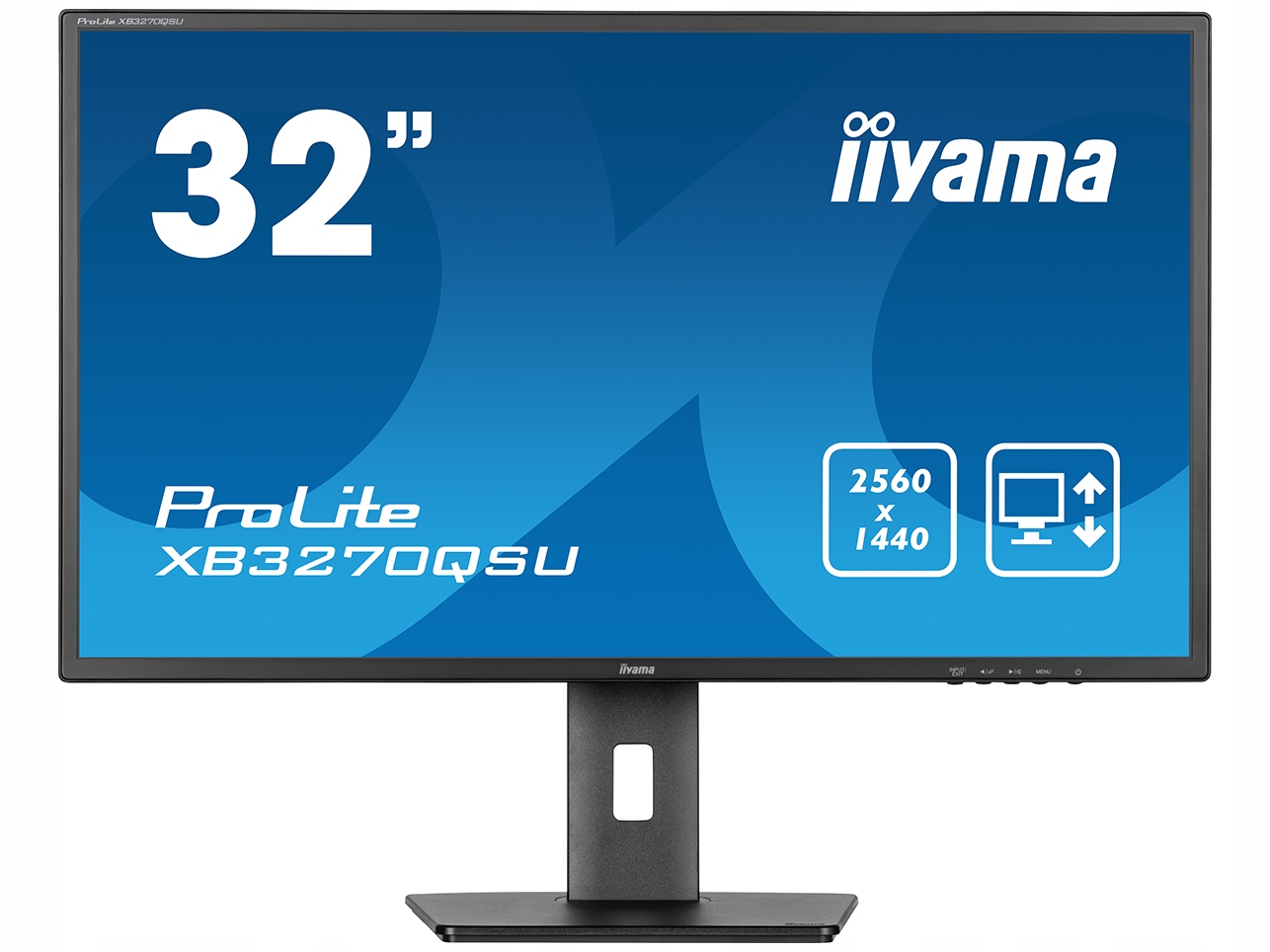 Monitor iiyama ProLite XB3270QSU-B1 32" WQHD IPS 100Hz