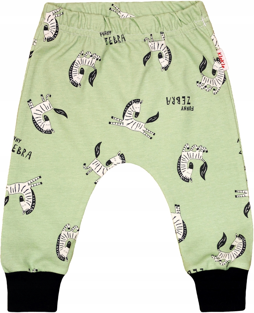 

Spodnie spodenki Baggy Zebry r 86 Klekle