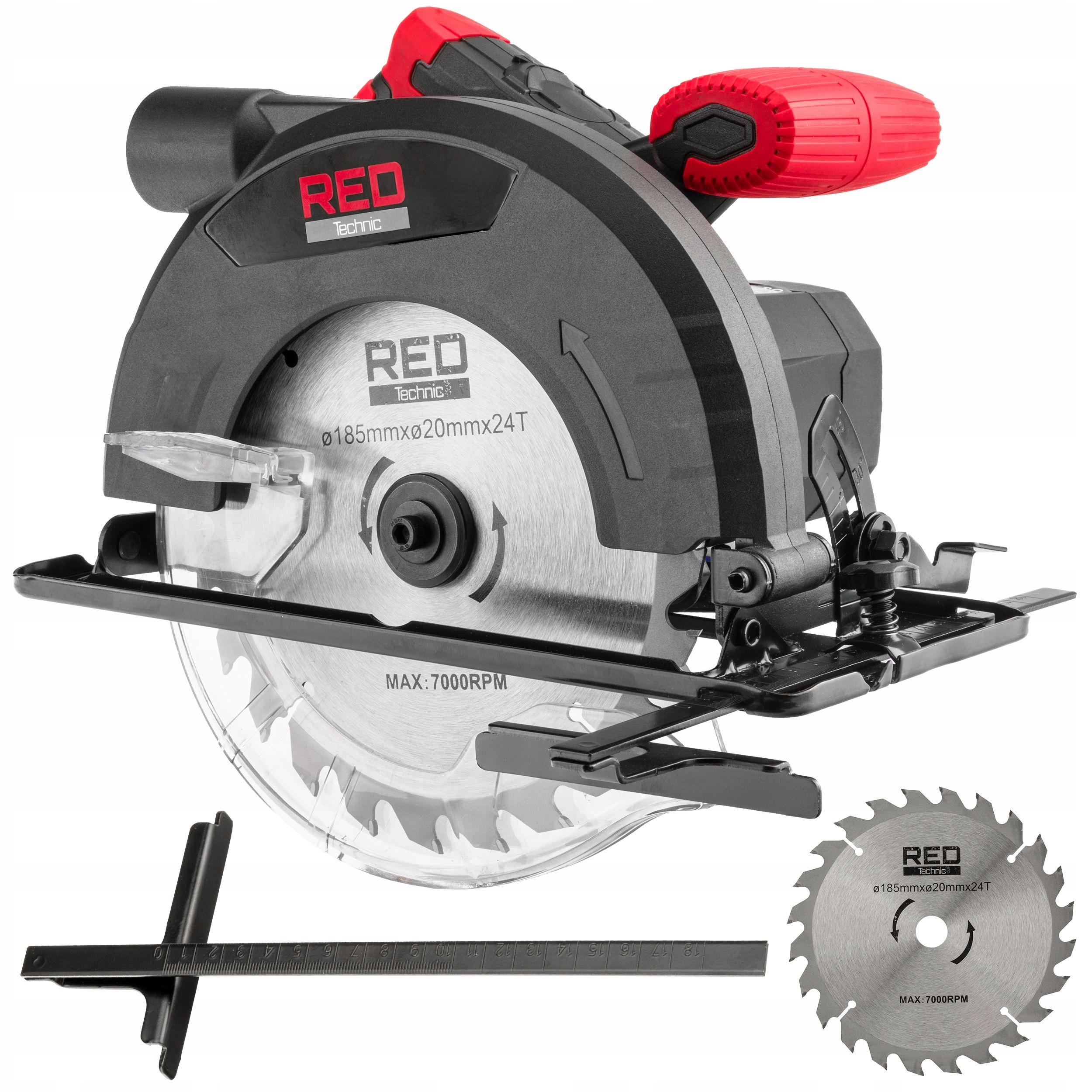 Piła Tarczowa Pilarka Ręczna Do Drewna 2300W Przecinarka Tarcza 185MM 65MM