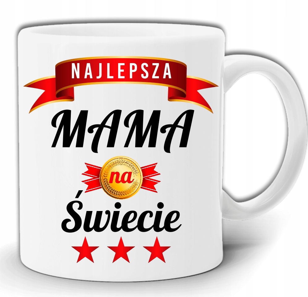 

Dzień Mamy Matki Najlepszy Kubek + Pudełko GW34