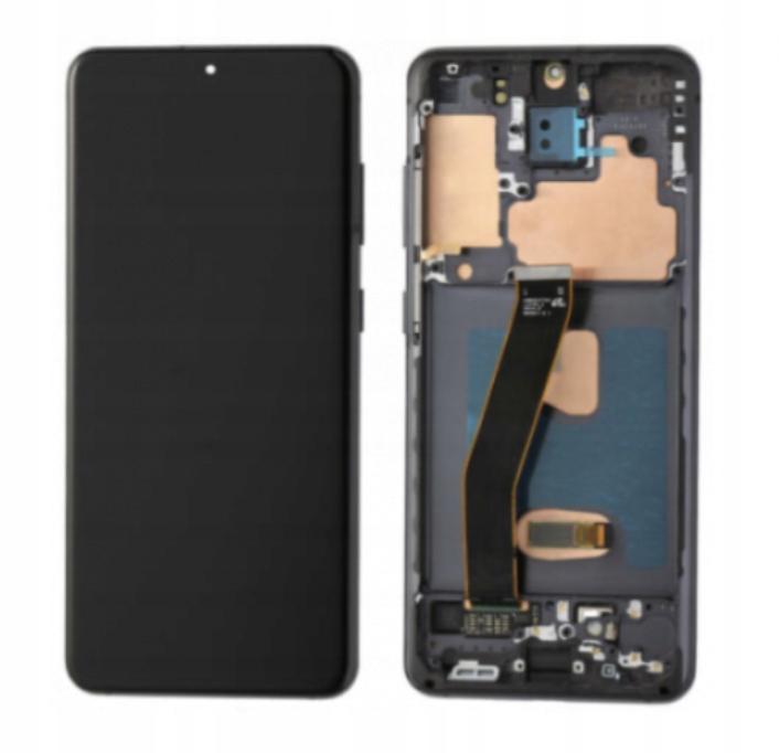 Org LCD displej Samsung S20 4G/5G SM-G980/G981 Šedý (gray) S Rámčkom