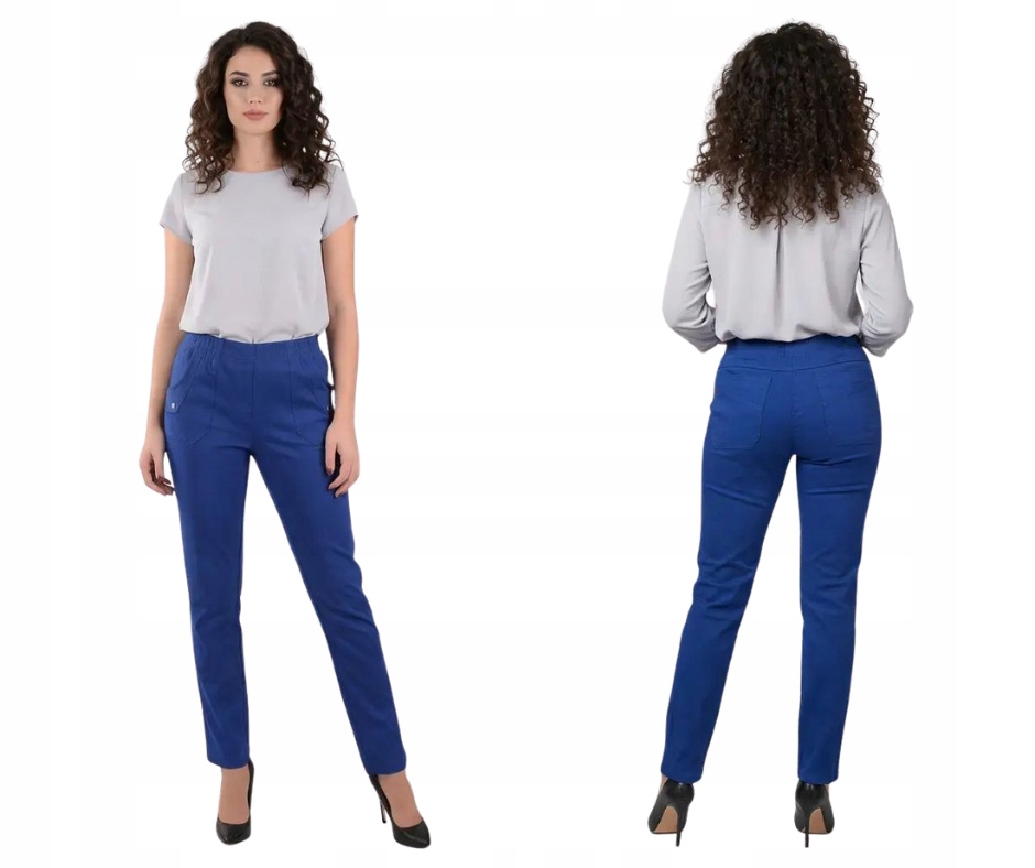 Kalhoty zúžená nohavice Cevlar barva chrpová, velikost 46