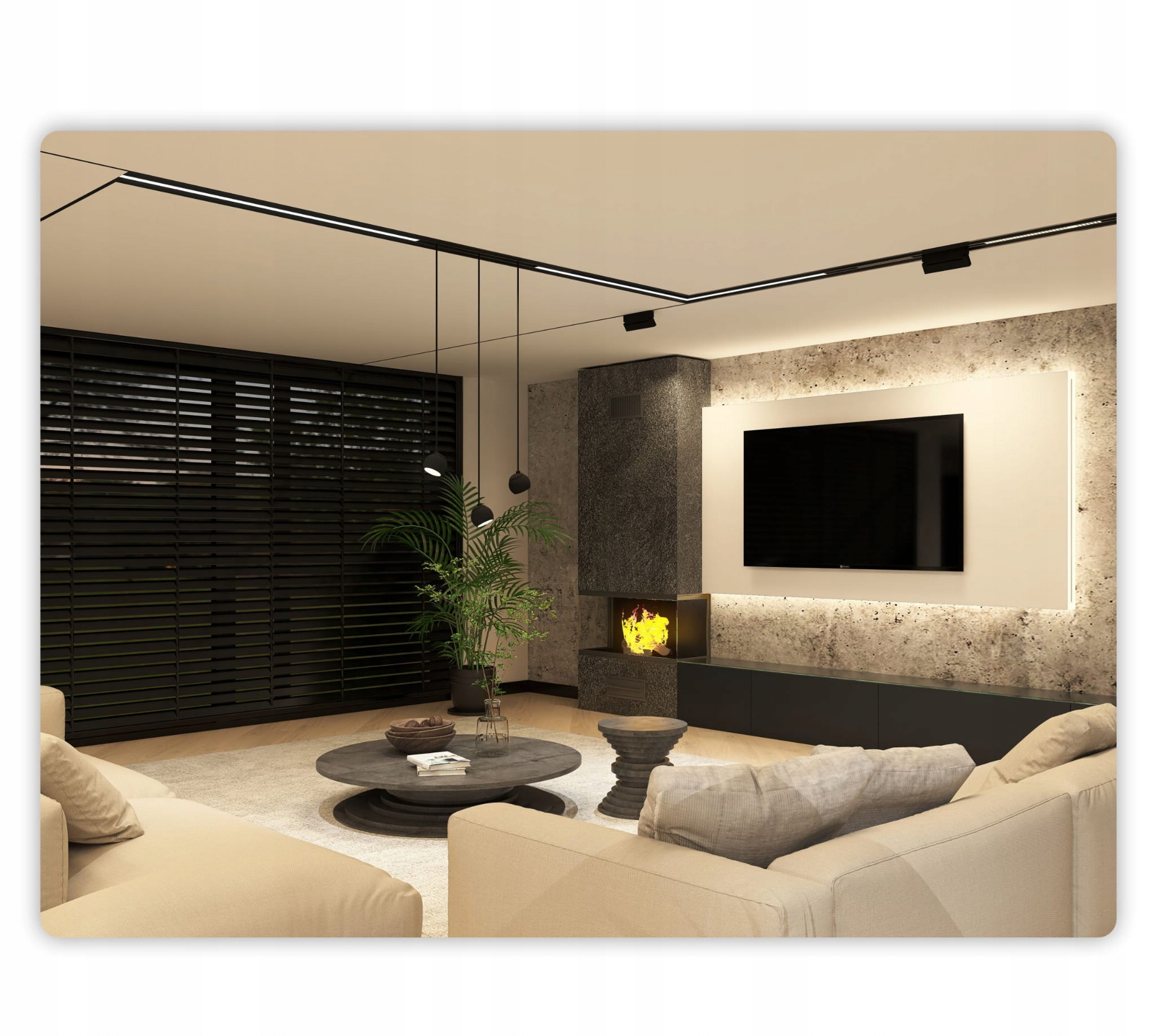 Reflektor Kątowy Poziomy LED Ultron 16W 4000K Neutralna SMART TRACK 48VDC Marka Automat-on