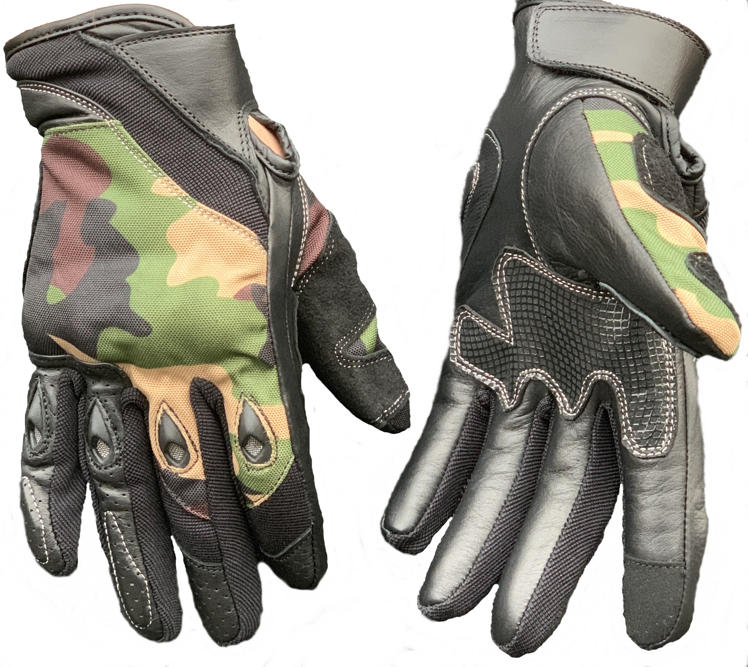

Rekawice Rekawiczki Motocyklowe Zielone Moro roz S