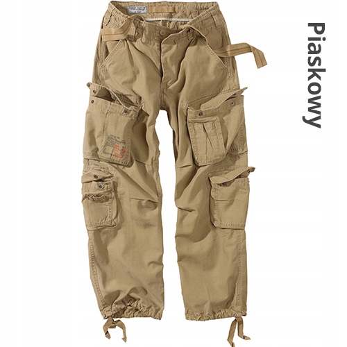 SURPLUS Spodnie M65 AIRBORNE Vintage Bojówki L Fason bojówki