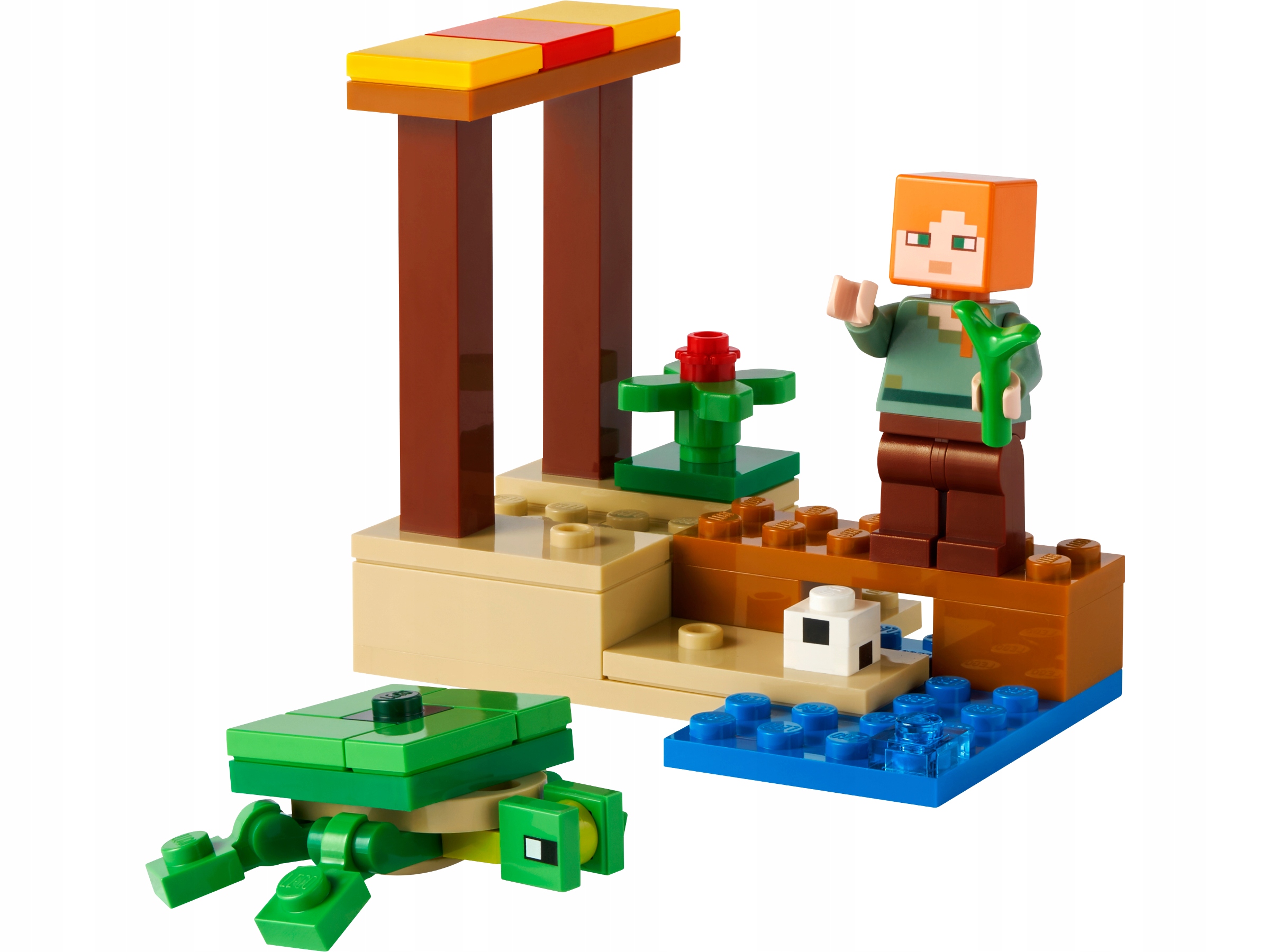 LEGO Minecraft Plaża żółwi 30432 Marka LEGO