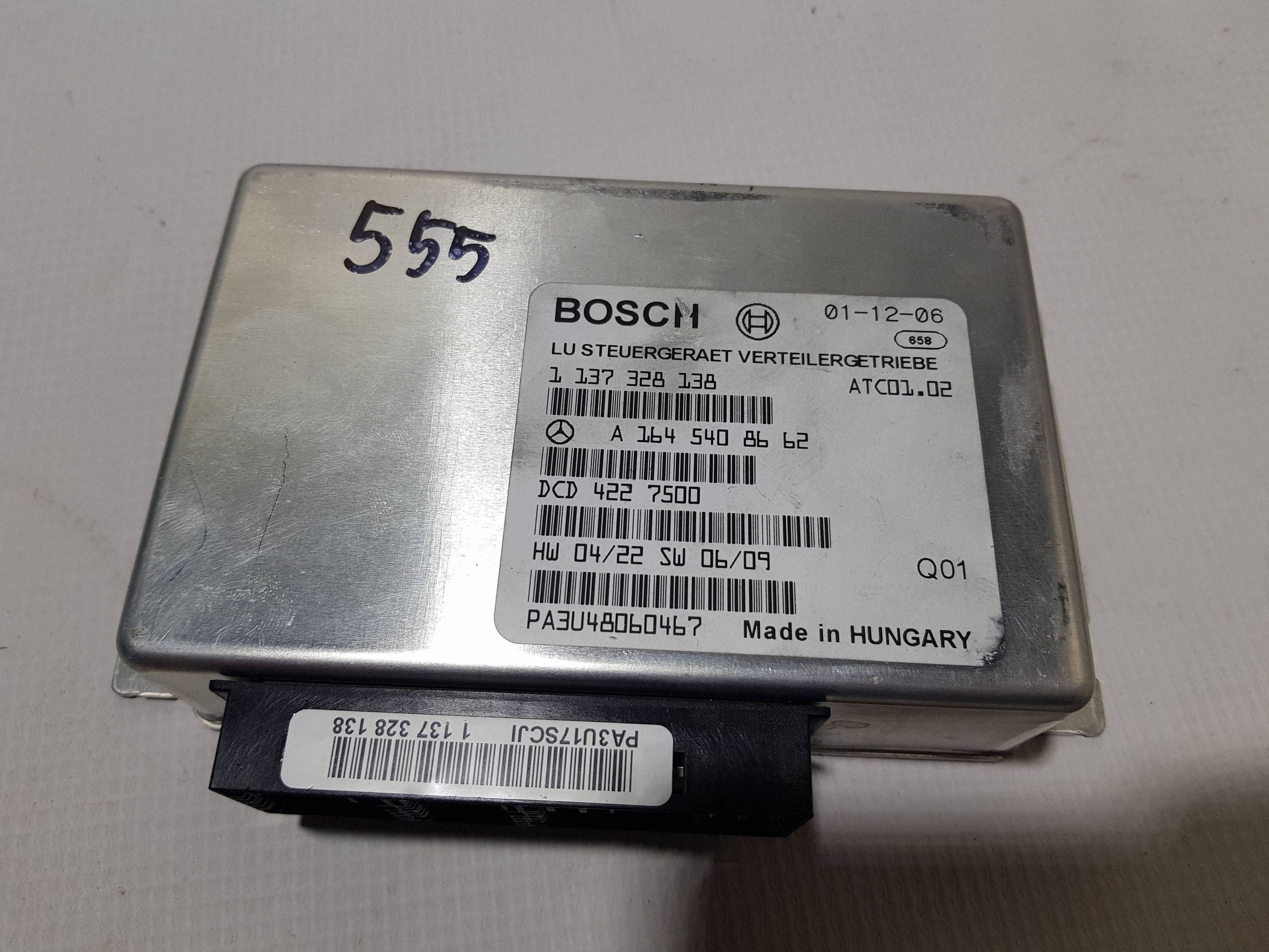 control unit module REDUKTORA MERCEDES ML W164 GL X164