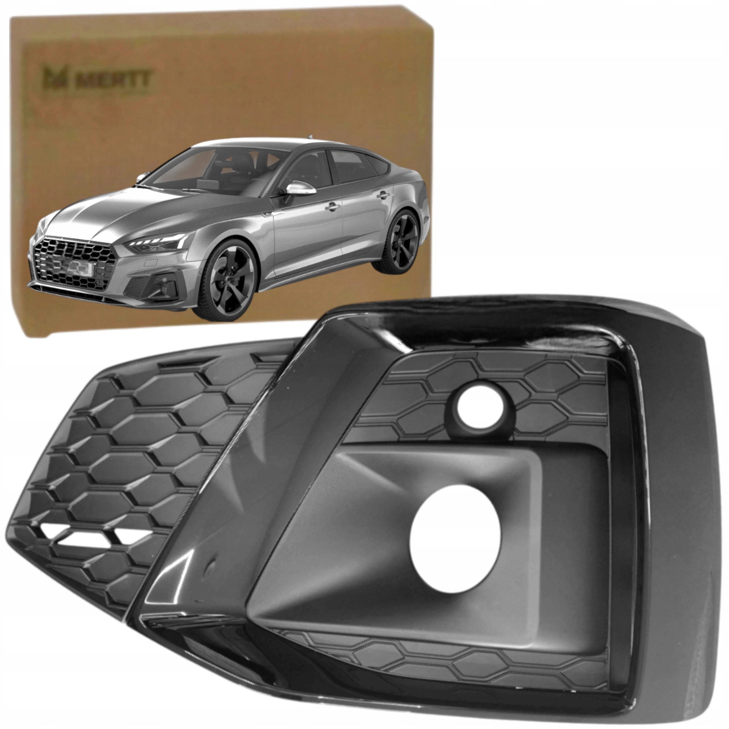Kratka Záslepka Atrapa Levá přední část nárazníku Audi A5 8W6 Fl Lift S-Line 19+