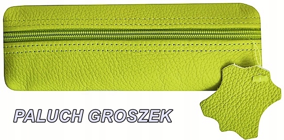 PIÓRNIK SKÓRZANY PALUCH 2 KOMORY TUBA SKÓRA 100% Marka inna