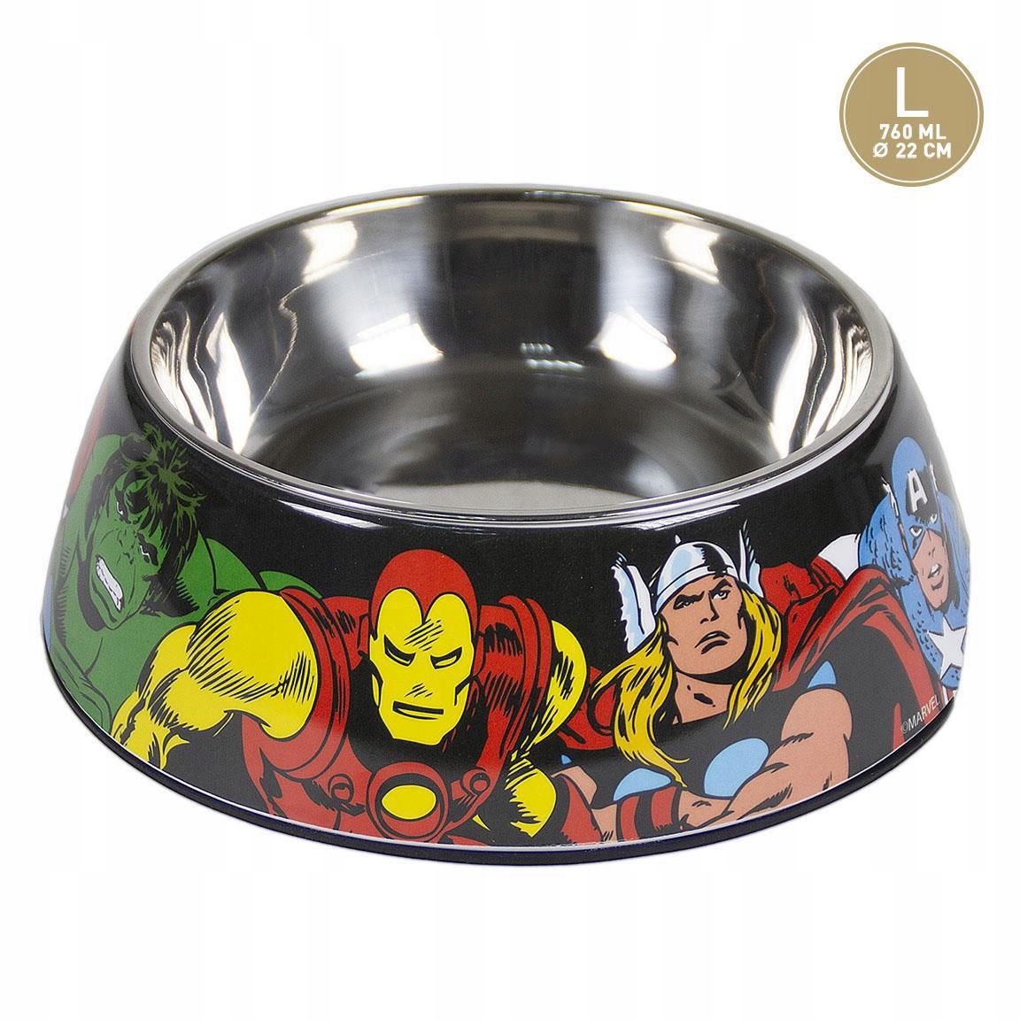 Levně Sada dvou misek pro domácího mazlíčka kočičího psa Marvel L
