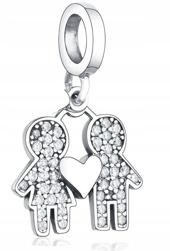 

Charms Małżeństwo Zakochana Para Srebro do Pandora