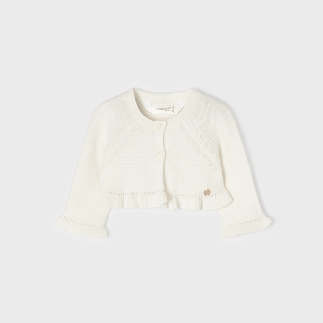 

Bolerko Mayoral 2393 ecru eleganckie sweter r.68