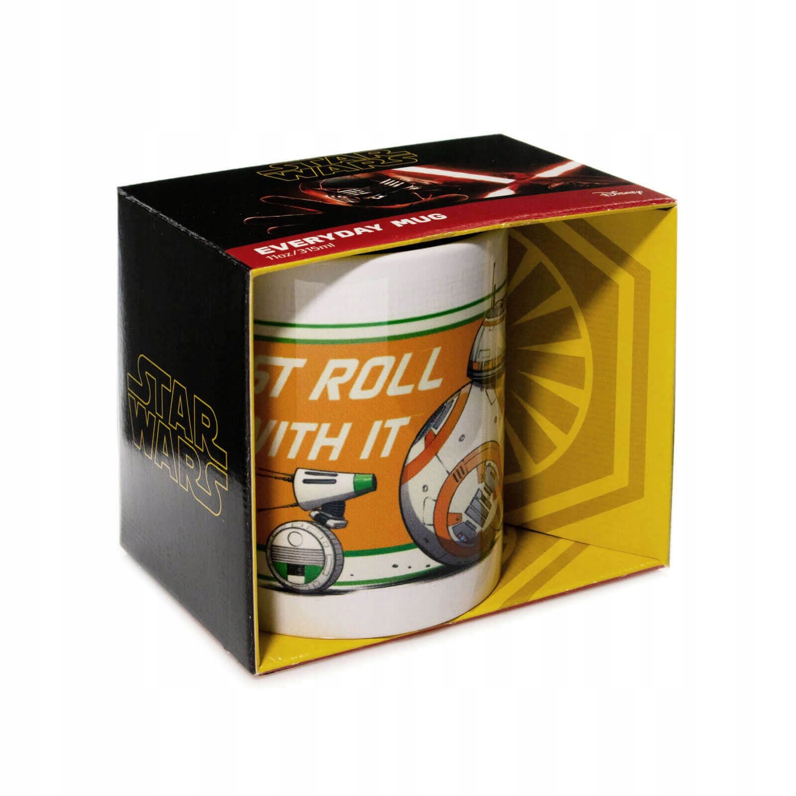 Kubek Star Wars Droid BB-8 Gwiezdne Wojny 315 ml
