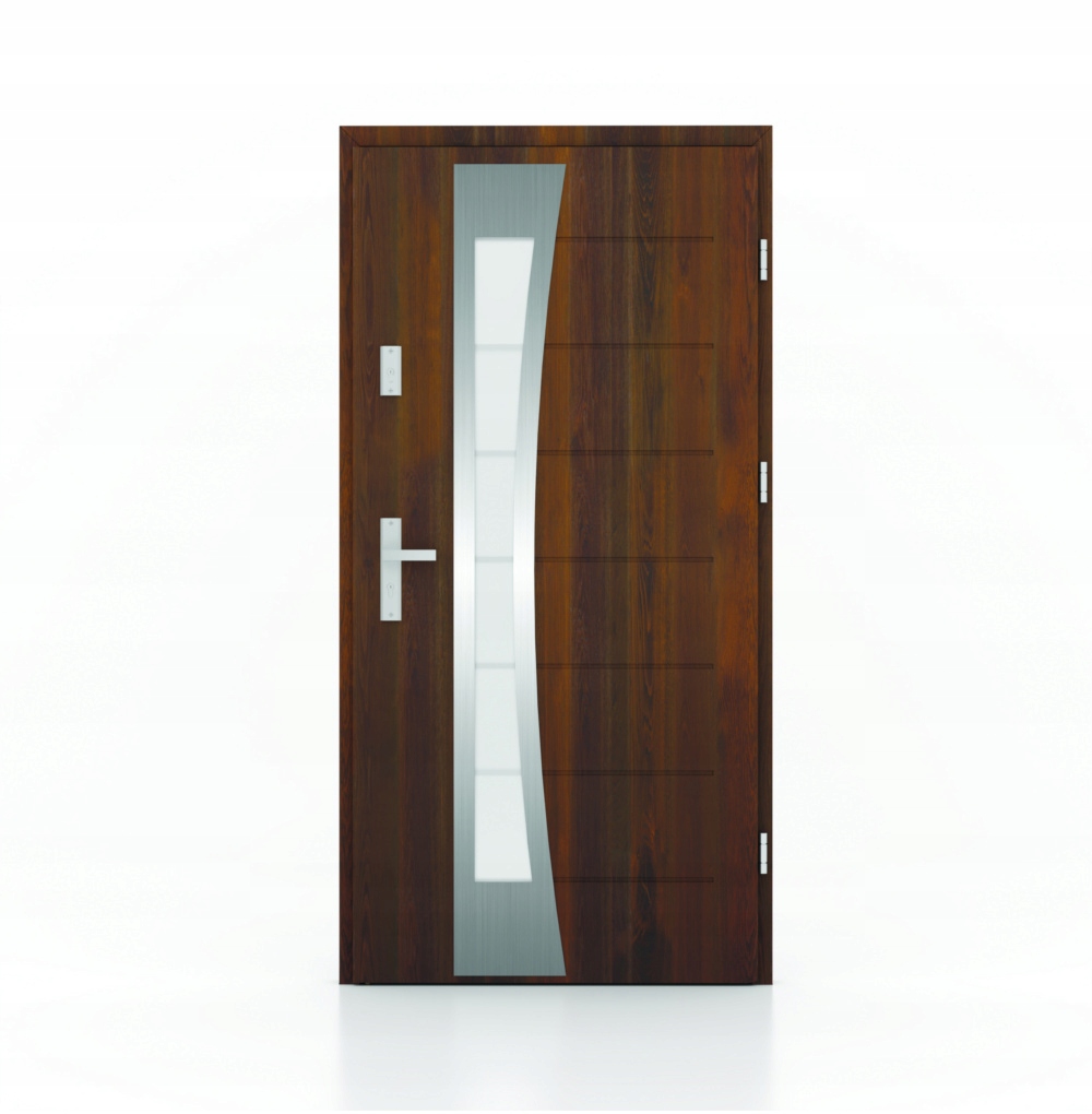 Drzwi zewnętrzne 90 MAJORKA 55 ORZECH REFLEX