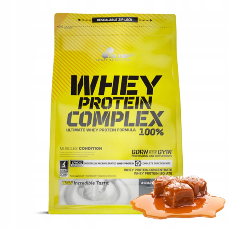 Olimp Whey Protein Complex 2,27 kg o smaku słony karmel